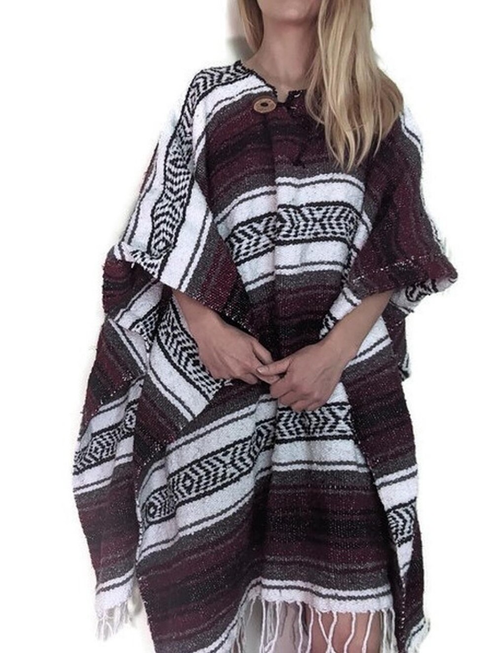 Fringe poncho